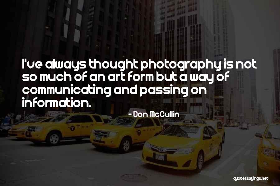 Don McCullin Quotes 1554032