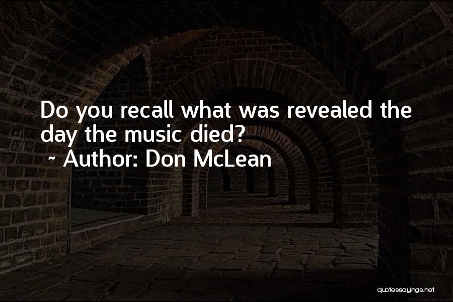 Don McLean Quotes 705529