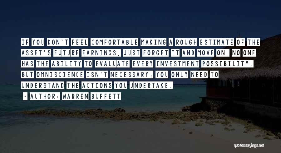 Don Need No One Quotes By Warren Buffett