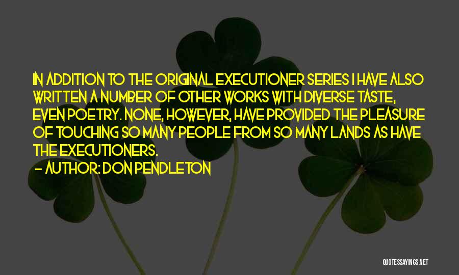 Don Pendleton Quotes 868352