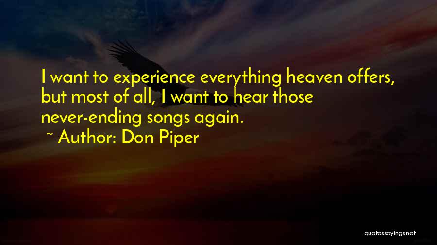 Don Piper Quotes 1307410
