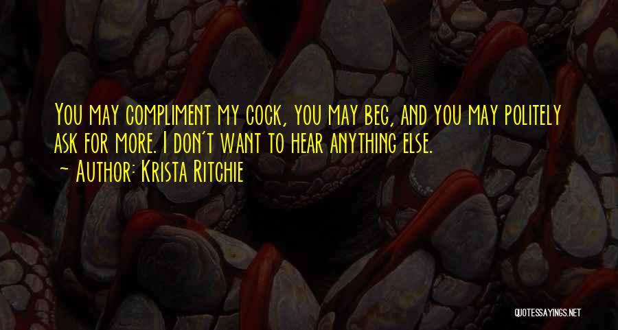 Don Ritchie Quotes By Krista Ritchie