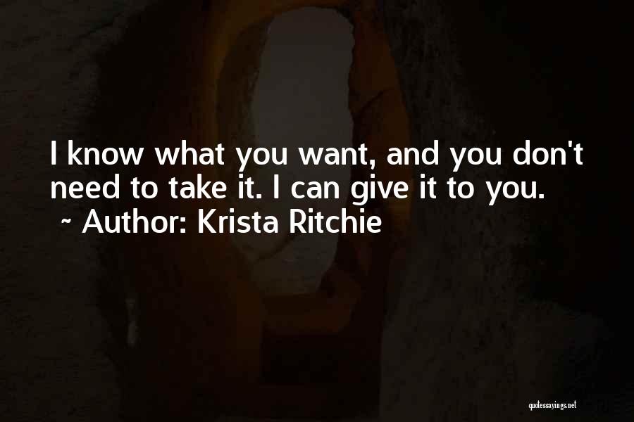 Don Ritchie Quotes By Krista Ritchie