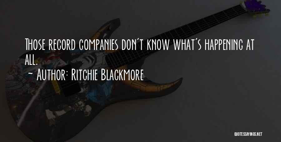 Don Ritchie Quotes By Ritchie Blackmore