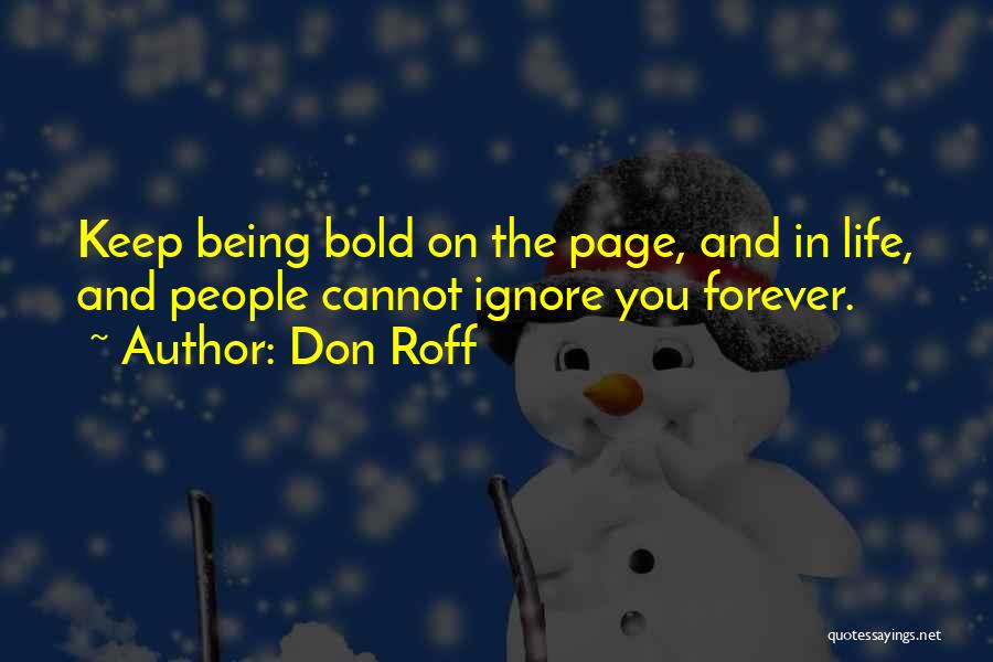 Don Roff Quotes 1621719