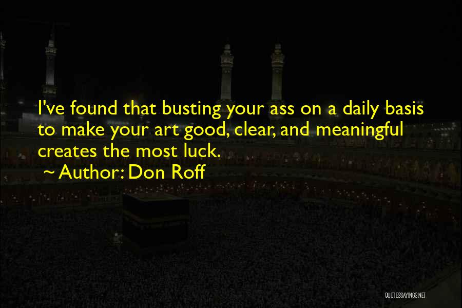 Don Roff Quotes 2189231