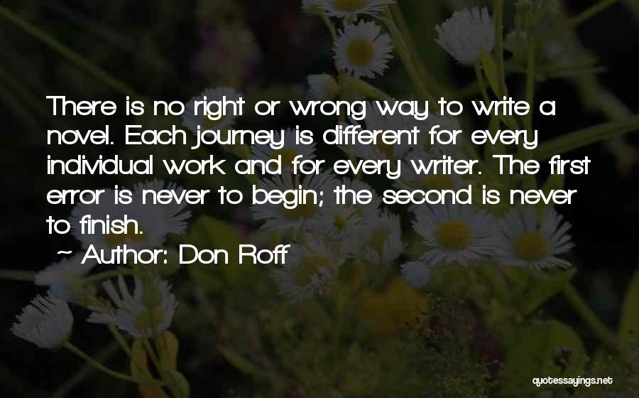 Don Roff Quotes 429702