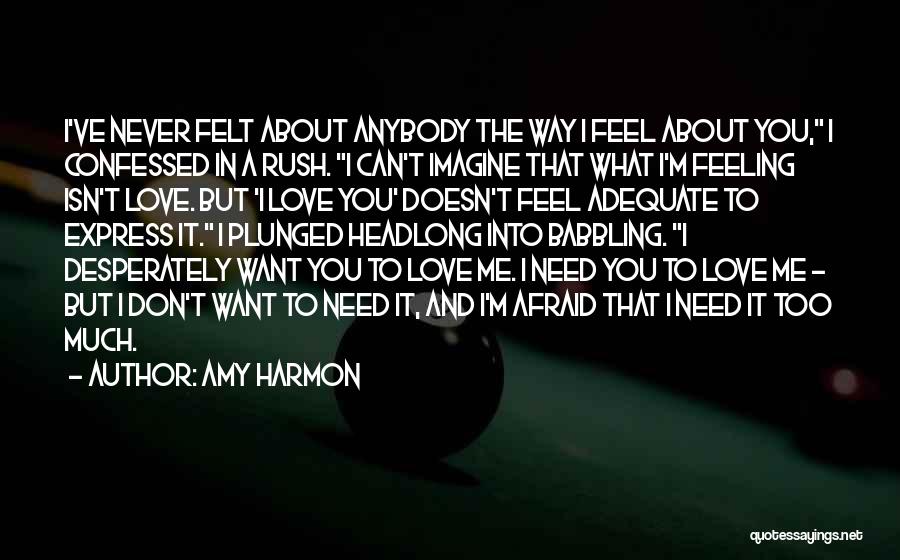 Don Rush Love Quotes By Amy Harmon