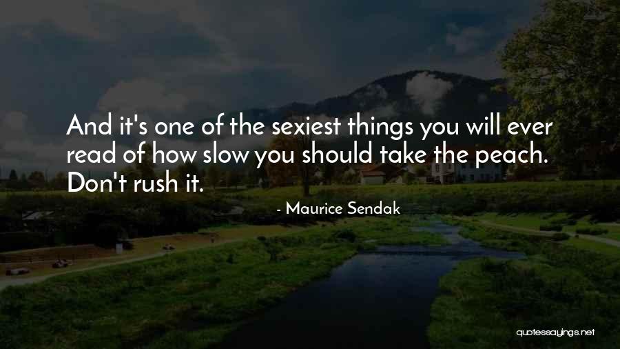 Don Rush Things Quotes By Maurice Sendak