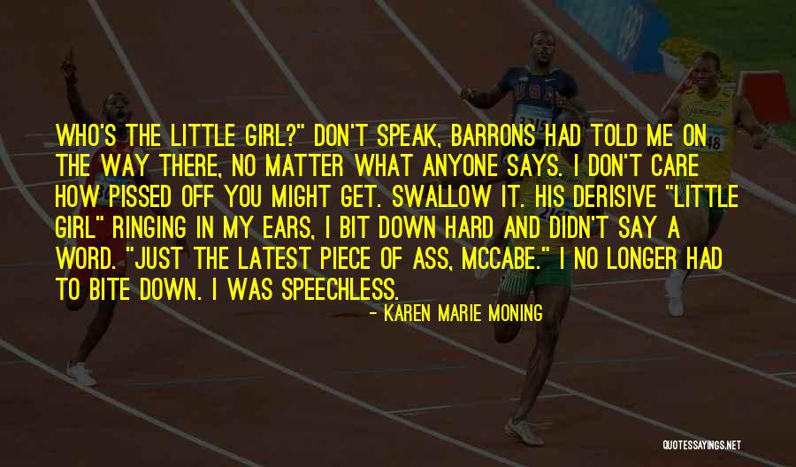Don Say A Word Quotes By Karen Marie Moning Don Say A Word Quotes By Karen Marie Moning