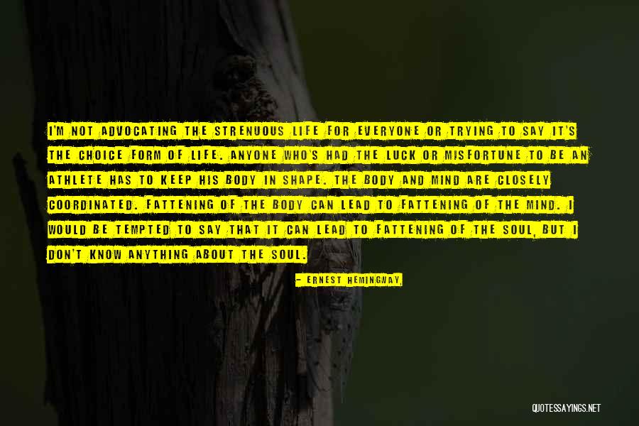 Don Say Anything Quotes By Ernest Hemingway, Don Say Anything Quotes By Ernest Hemingway,