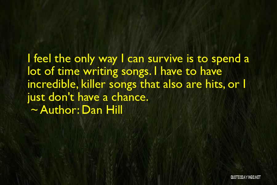 Don Spend Time Quotes By Dan Hill