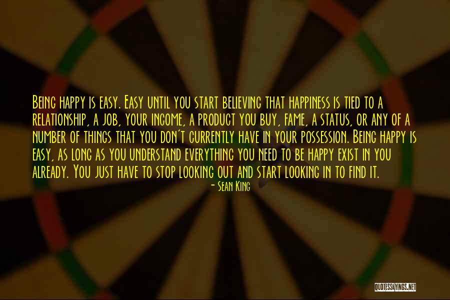 Don Stop Believing Quotes By Sean King