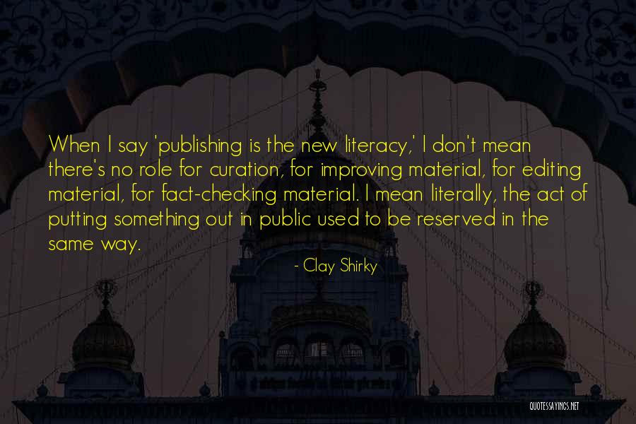 Don T Be The Same Quotes By Clay Shirky Don T Be The Same Quotes By Clay Shirky