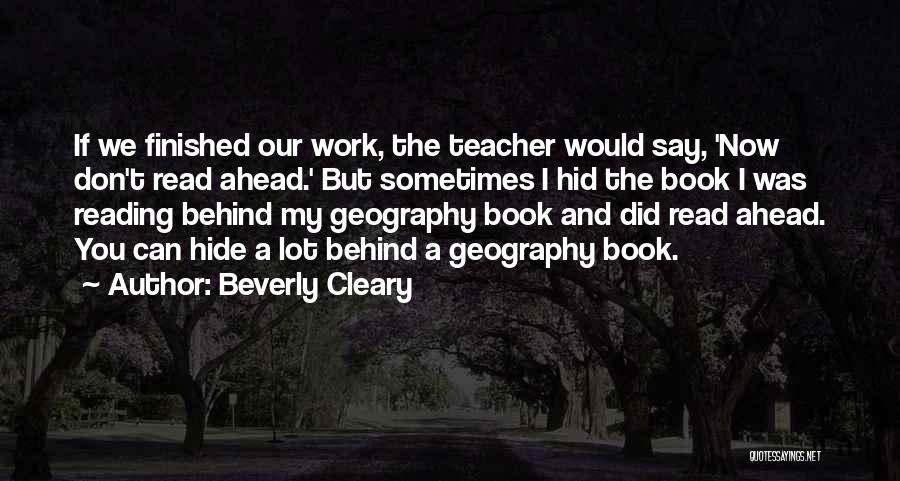 Don T Hide Quotes By Beverly Cleary
