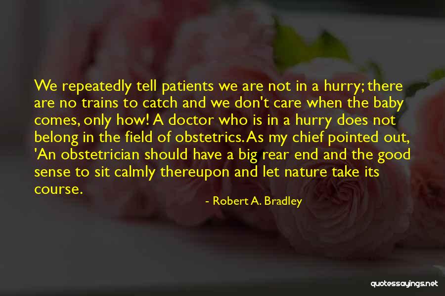 Don T Hurry Quotes By Robert A. Bradley Don T Hurry Quotes By Robert A. Bradley