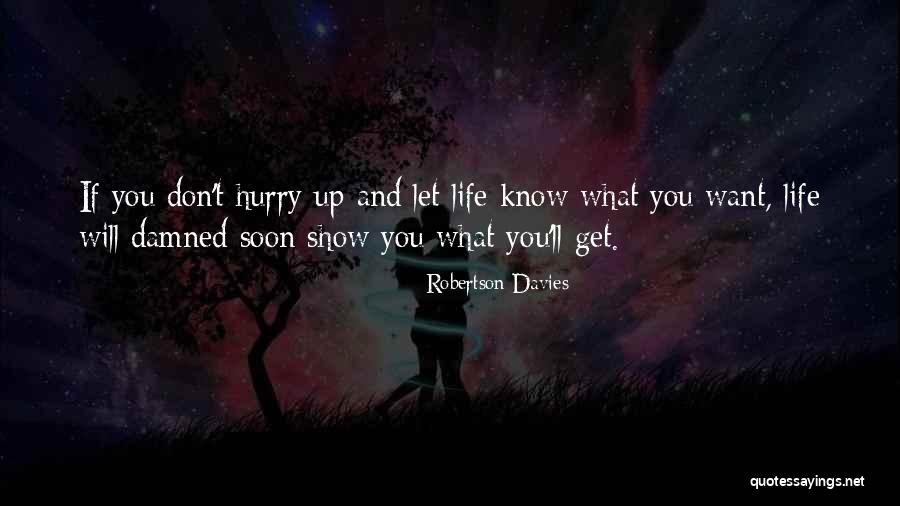 Don T Hurry Quotes By Robertson Davies Don T Hurry Quotes By Robertson Davies