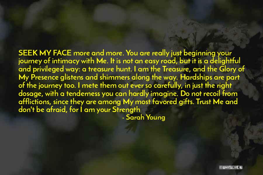 Don Trust God Quotes By Sarah Young