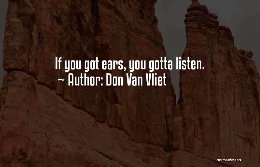 Don Van Vliet Quotes 1393166