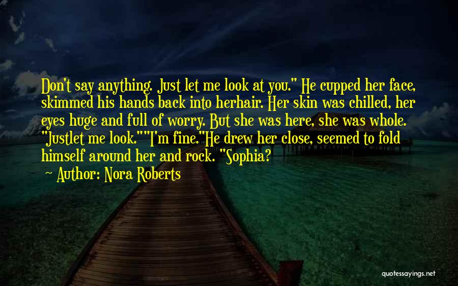 Don Worry I Am Here Quotes By Nora Roberts