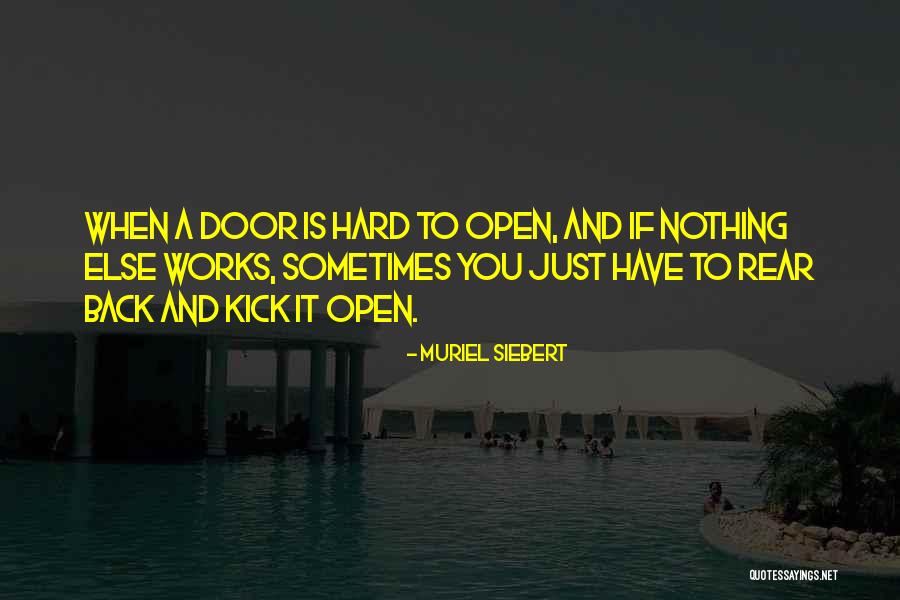 Donahey Pool Quotes By Muriel Siebert Donahey Pool Quotes By Muriel Siebert