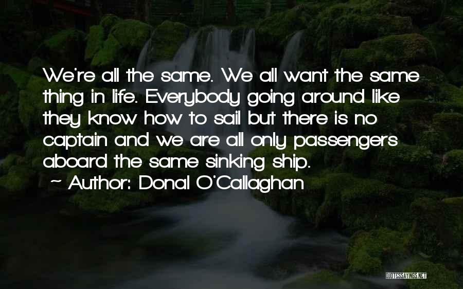 Donal O'Callaghan Quotes 120372