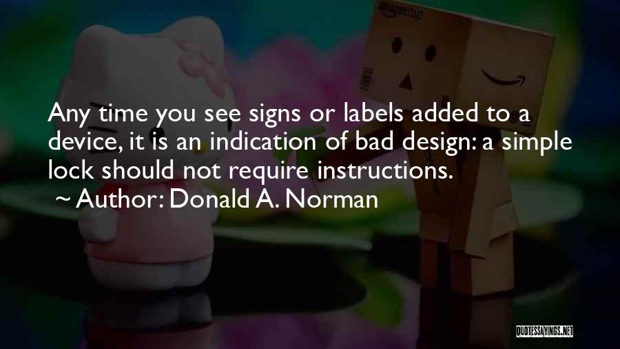 Donald A. Norman Quotes 746431