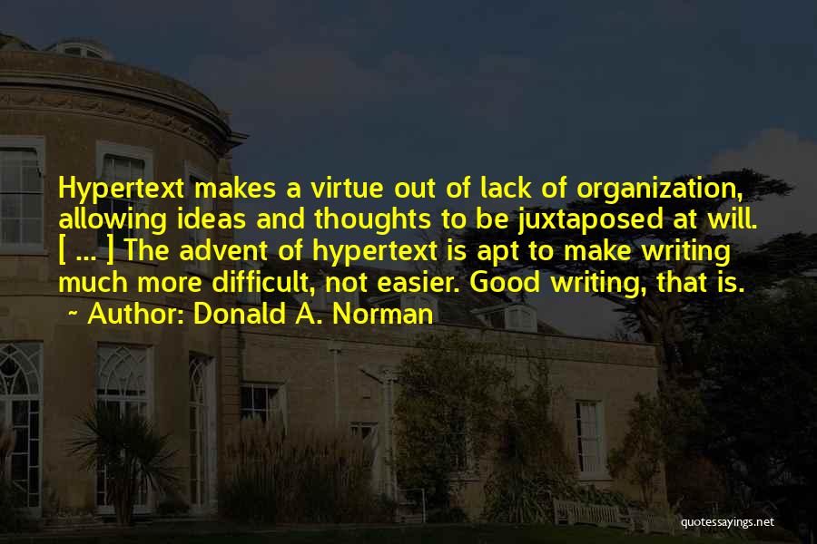 Donald A. Norman Quotes 931660