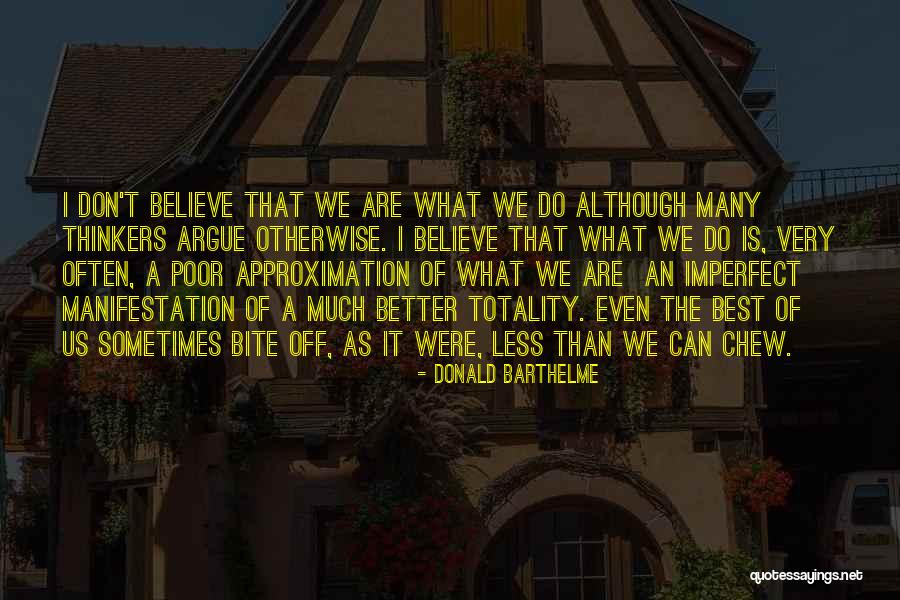 Donald Barthelme Quotes 136675