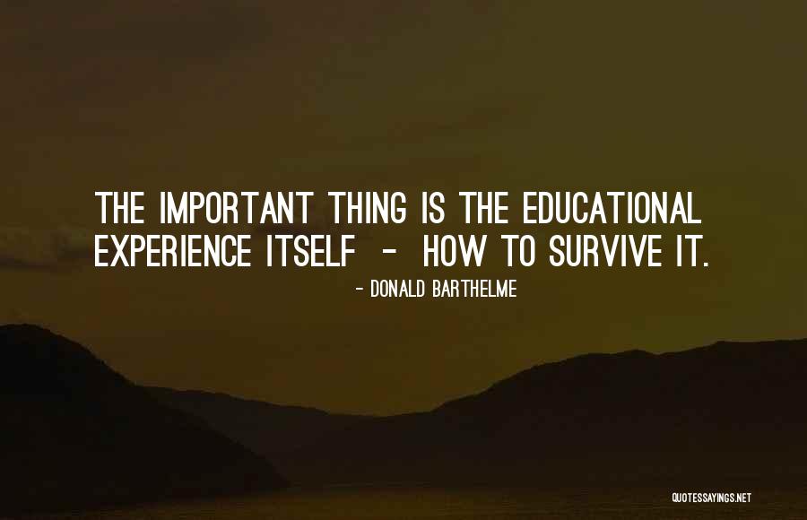 Donald Barthelme Quotes 562898 Donald Barthelme Quotes 562898