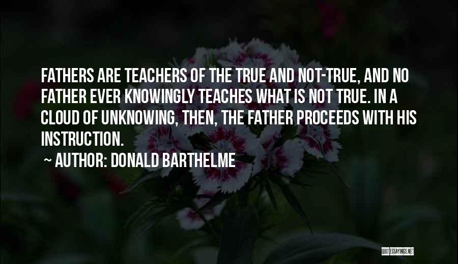 Donald Barthelme Quotes 847942