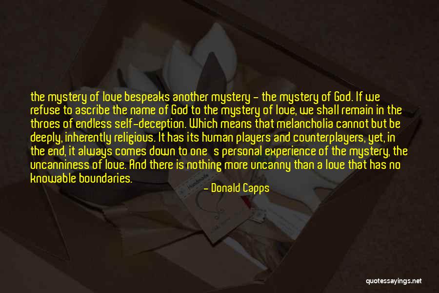 Donald Capps Quotes 255399