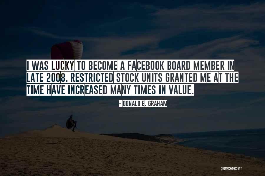 Donald E. Graham Quotes 741953 Donald E. Graham Quotes 741953