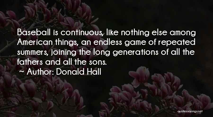 Donald Hall Quotes 1075492