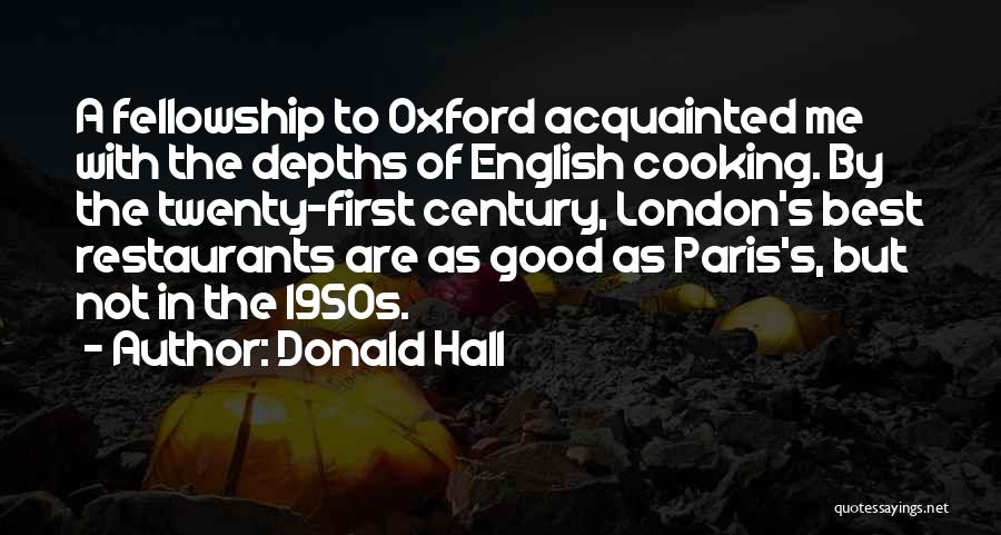 Donald Hall Quotes 1300450