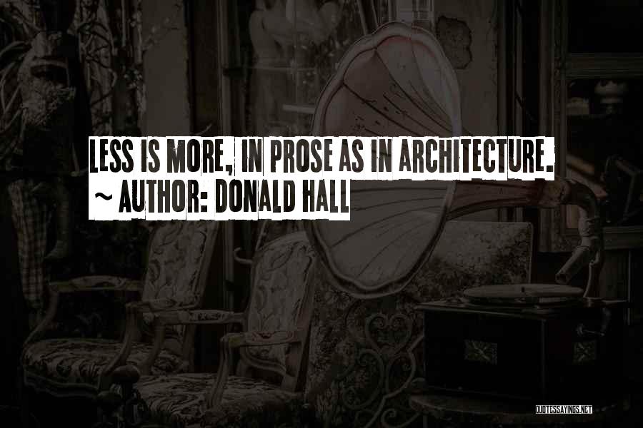 Donald Hall Quotes 1353150