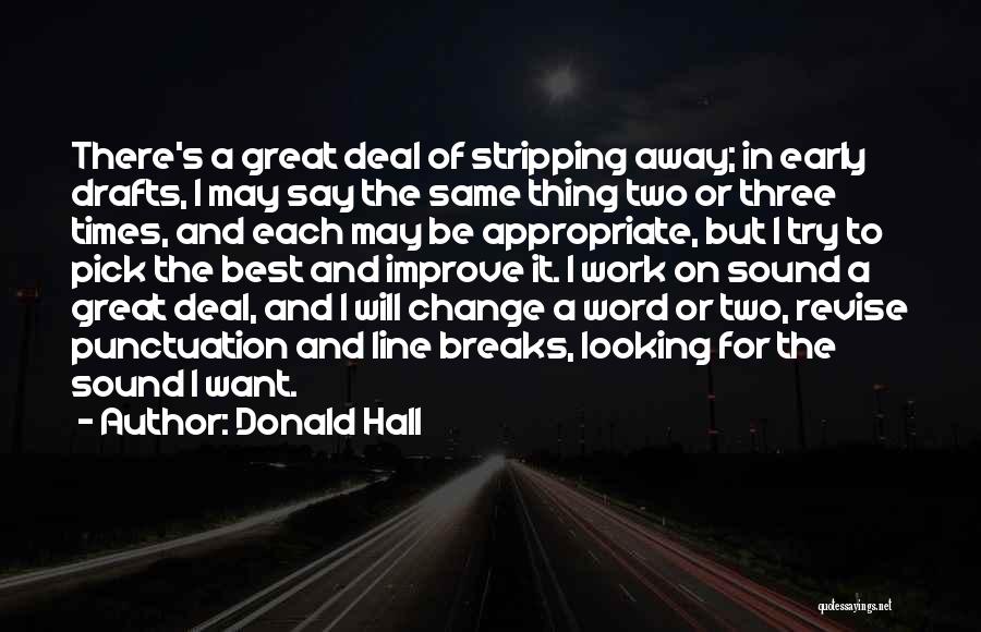 Donald Hall Quotes 2024448