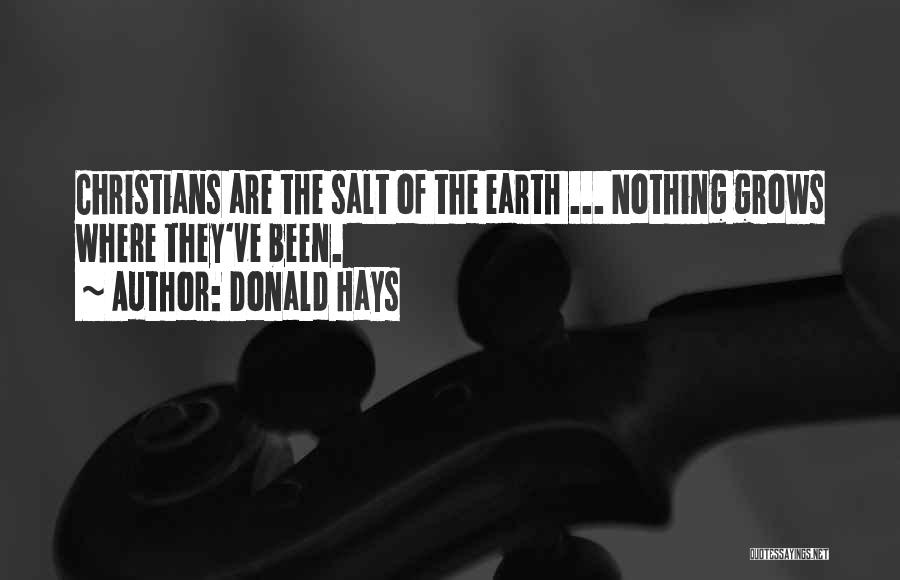 Donald Hays Quotes 964921