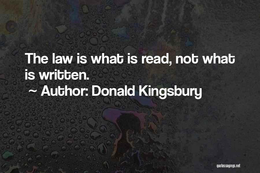 Donald Kingsbury Quotes 1269451