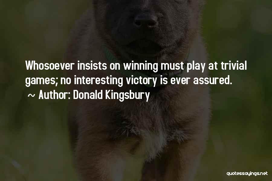 Donald Kingsbury Quotes 713019