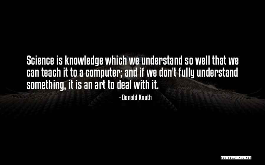 Donald Knuth Quotes 1179748