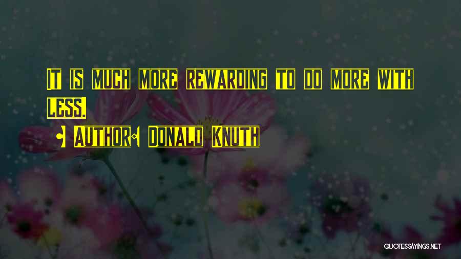 Donald Knuth Quotes 1527087