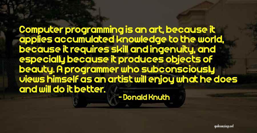 Donald Knuth Quotes 215687