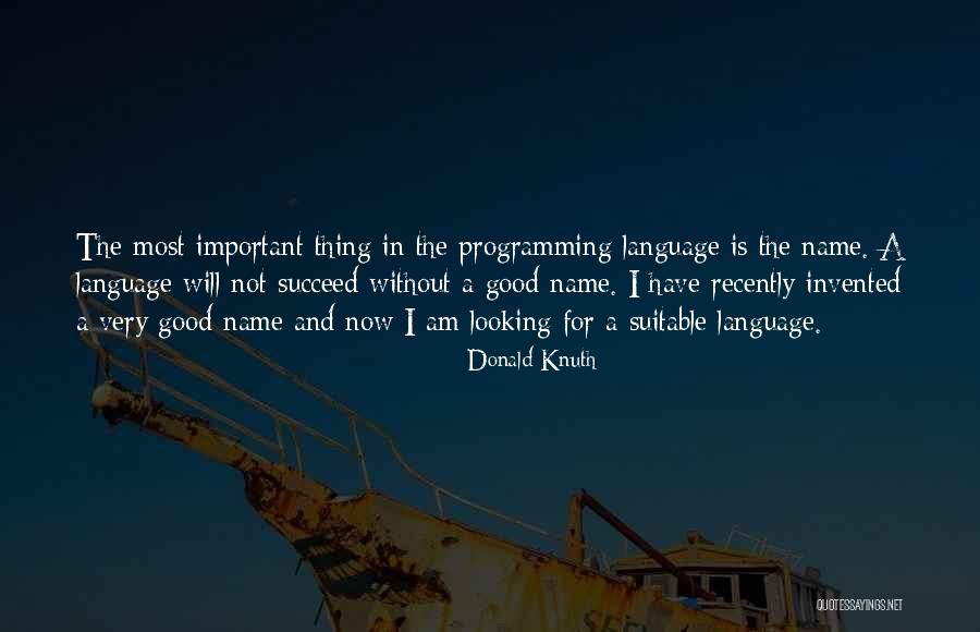 Donald Knuth Quotes 928040