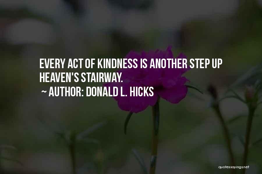 Donald L. Hicks Quotes 1030971