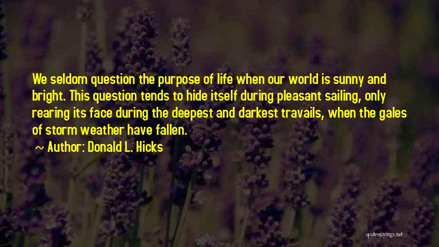 Donald L. Hicks Quotes 1036222