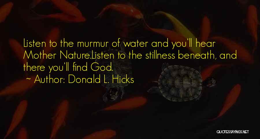 Donald L. Hicks Quotes 285500