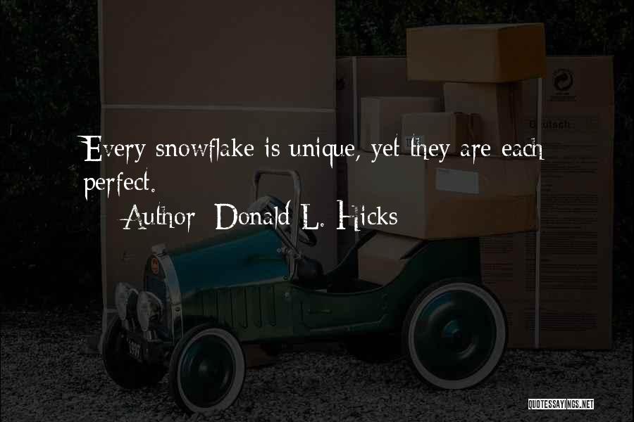 Donald L. Hicks Quotes 321965