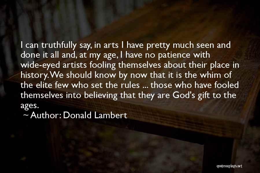 Donald Lambert Quotes 1325906