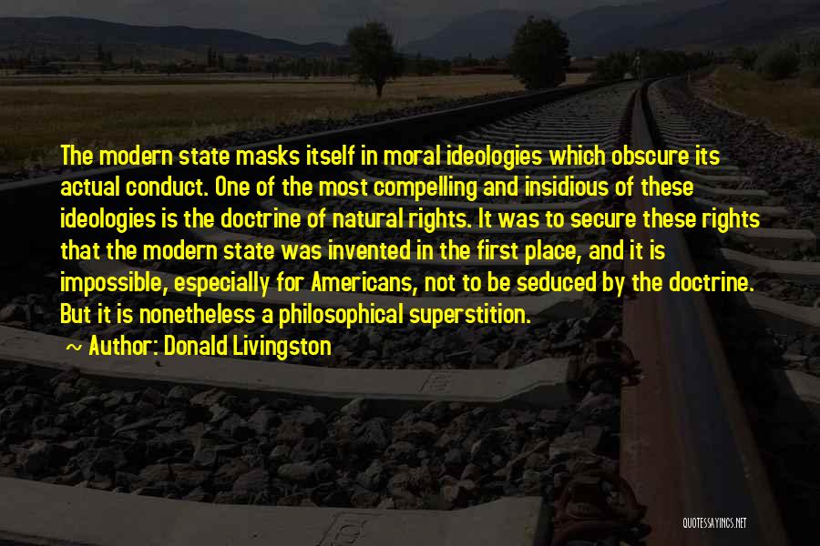 Donald Livingston Quotes 976970